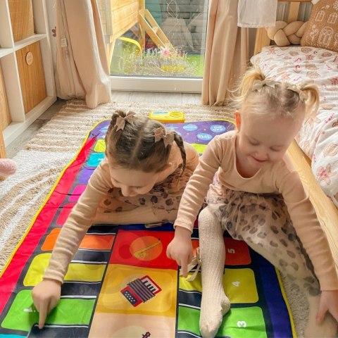 WOOPIE Interaktywna Mata Muzyczna do Tańczenia XXL WOOPIE Interaktywna Mata Muzyczna do Tańczenia XXL