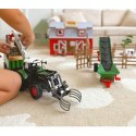 WOOPIE Zestaw Maszyn Rolniczych Traktor Ciągnik Zagroda Mini Farma Osada Rolnicy Skala: 1:24