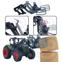 WOOPIE Zestaw Maszyn Rolniczych Traktor Ciągnik Zagroda Mini Farma Osada Rolnicy Skala: 1:24
