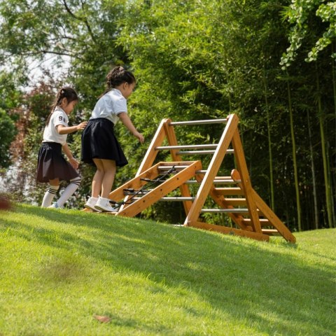 CLASSIC WORLD EDU Drewniany Plac Zabaw XL Zestaw Drabinka Montessori do Wspinaczki CLASSIC WORLD EDU Drewniany Plac Zabaw XL Zestaw Drabinka Montessori do Wspinaczki