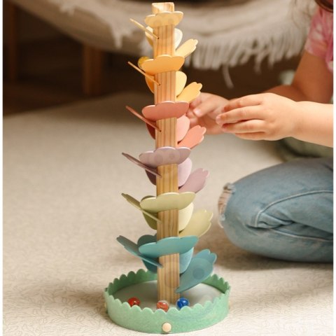 WOOPIE GREEN Drewniany Kulodrom Muzyczne Drzewko Tęczowe Montessori FSC WOOPIE GREEN Drewniany Kulodrom Muzyczne Drzewko Tęczowe Montessori FSC