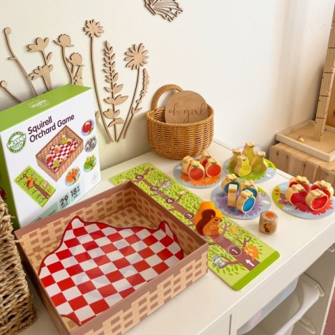 WOOPIE GREEN Wiewiórka w Sadzie Gra Planszowa Rodzinna FSC WOOPIE GREEN Wiewiórka w Sadzie Gra Planszowa Rodzinna FSC