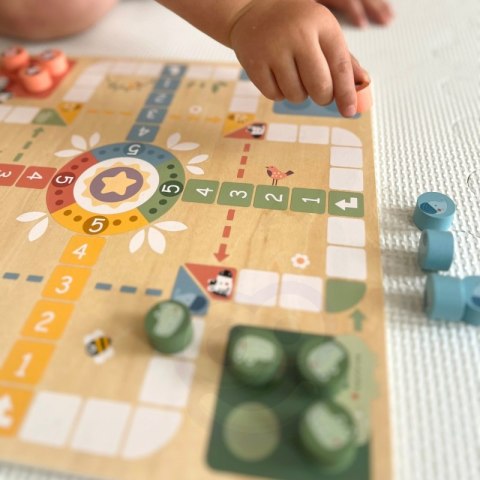 WOOPIE GREEN Gry Planszowe Logiczne 2w1 Ludo Chińczyk + Węże i Drabiny WOOPIE GREEN Gry Planszowe Logiczne 2w1 Ludo Chińczyk + Węże i Drabiny