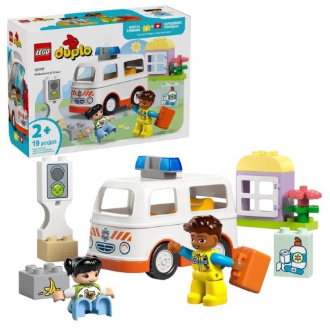DUPLO KARETKA Z KIEROWCĄ DUPLO KARETKA Z KIEROWCĄ