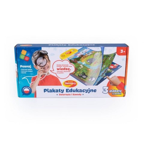 Edukacyjne plakaty zwierzęta DUMEL Edukacyjne plakaty zwierzęta DUMEL