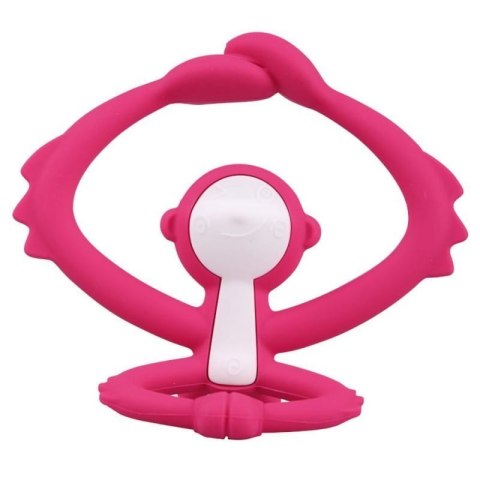 Gryzak małpka dark pink MOMBELLA Gryzak małpka dark pink MOMBELLA