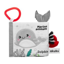 Książeczka sens.marine animals AKUKU