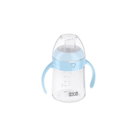 Kubek z ustnikiem 150ml blue LOVI Kubek z ustnikiem 150ml blue LOVI