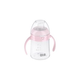 Kubek z ustnikiem 150ml pink LOVI