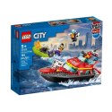 Lego city łódź strażacka LEGO