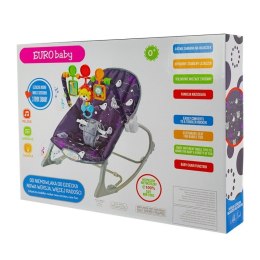 Leżaczek little forest purple EUROBABY