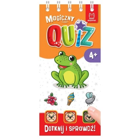 Magiczny quiz z żabką 4+ AKSJOMAT Magiczny quiz z żabką 4+ AKSJOMAT