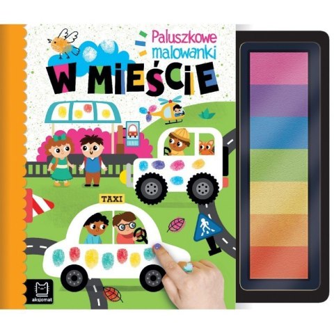 Paluszkowe malowanki w mieście Paluszkowe malowanki w mieście