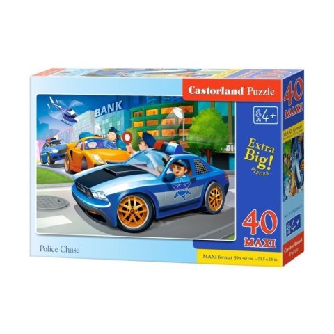 Puzzle 40 el.maxi police chase CASTOR Puzzle 40 el.maxi police chase CASTOR