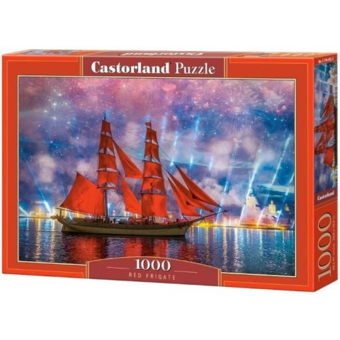 Puzzle red frigate 1000 CASTOR Puzzle red frigate 1000 CASTOR