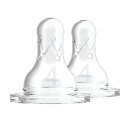 Smoczki 4 standard silicon 2 szt 9m+ DR BROWNS