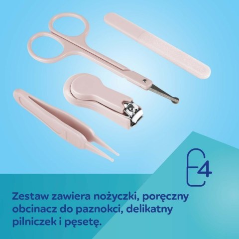 Zestaw piel. do paznokci pink CANPOL BABIES Zestaw piel. do paznokci pink CANPOL BABIES