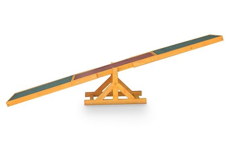 Huśtawka równoważnia pochylnia dla psa 180cm antypoślizgowa drewniana Huśtawka równoważnia pochylnia dla psa 180cm antypoślizgowa drewniana