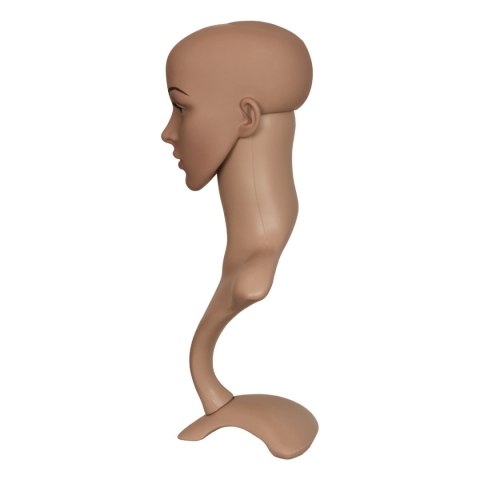 Manekin damska głowa ze stojakiem 52 cm do peruk nakryć głowy biżuterii Manekin damska głowa ze stojakiem 52 cm do peruk nakryć głowy biżuterii