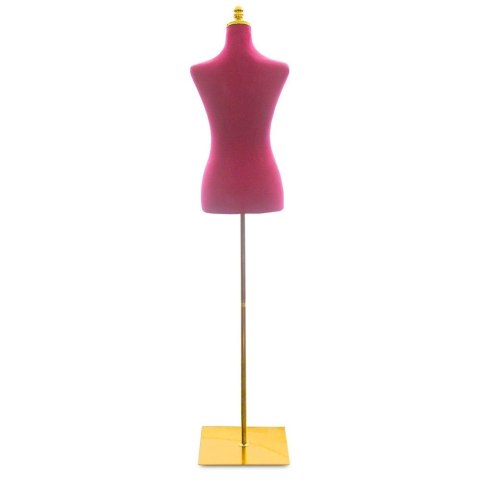 Manekin damski krawiecki Bituxx ciemnoróżowy regulowany 170-185 cm Manekin damski krawiecki Bituxx ciemnoróżowy regulowany 170-185 cm