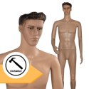 Manekin męski 190 cm pełnopostaciowy realistyczny lekki demontowalny