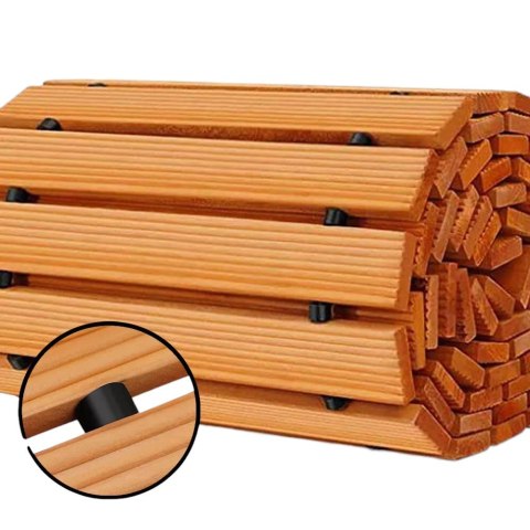 Mata z Drewna Cedrowego Ścieżka Drewniana 250x430 Mata z Drewna Cedrowego Ścieżka Drewniana 250x430