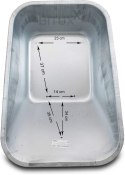 Misa do taczki ocynkowana 100l 250kg stalowa 0.5mm wymienna część