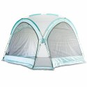 Namiot domek ogrodowy 3.5x3.5m błękitny UV ściany moskitiera