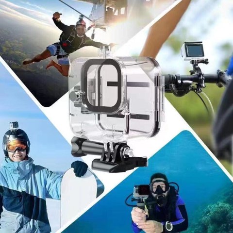 OBUDOWA WODODPORNA do GOPRO 11 MINI 10m ETUI POKROWIEC OBUDOWA WODODPORNA do GOPRO 11 MINI 10m ETUI POKROWIEC
