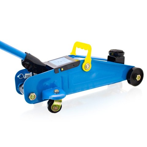 Podnośnik hydrauliczny 2t 125 330 mm stalowy z kołami niski warsztatowy Podnośnik hydrauliczny 2t 125 330 mm stalowy z kołami niski warsztatowy