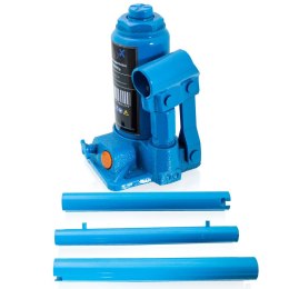 Podnośnik hydrauliczny 2t butelkowy tłokowy 150 235 mm stalowy kompaktowy