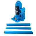 Podnośnik hydrauliczny 5t butelkowy tłokowy 180 295 mm stalowy kompaktowy