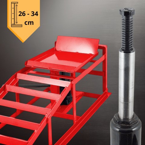 Podnośnik hydrauliczny rampy 2x 2000 kg regulowane auto serwis warsztat Podnośnik hydrauliczny rampy 2x 2000 kg regulowane auto serwis warsztat