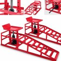Podnośnik hydrauliczny rampy 2x 2000 kg regulowane auto serwis warsztat