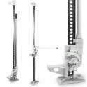 Podnośnik kolejowy lewarek farmerski 3t 132 cm stalowy do auta terenowego offroad
