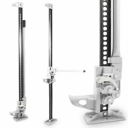 Podnośnik kolejowy lewarek farmerski 3t 132 cm stalowy do auta terenowego offroad