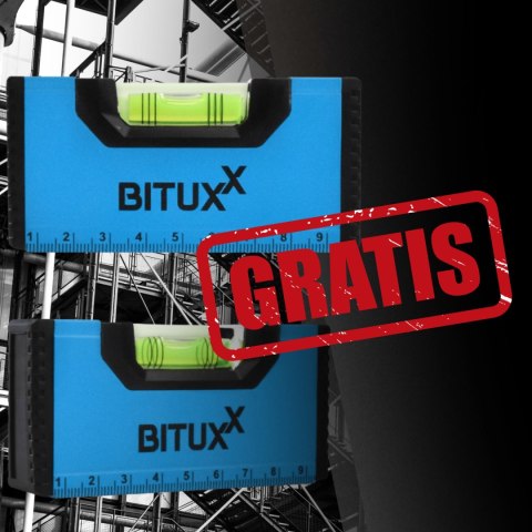 Profesjonalny Zestaw Poziomic Bituxx Lekka Konstrukcja Precyzja + Gratis Profesjonalny Zestaw Poziomic Bituxx Lekka Konstrukcja Precyzja + Gratis