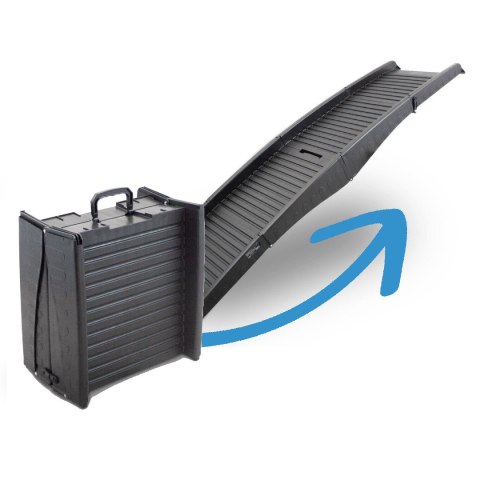Rampa Kładka Dla Psów do samochodu Składana Przenośna 90kg Ergonomiczna Rampa Kładka Dla Psów do samochodu Składana Przenośna 90kg Ergonomiczna