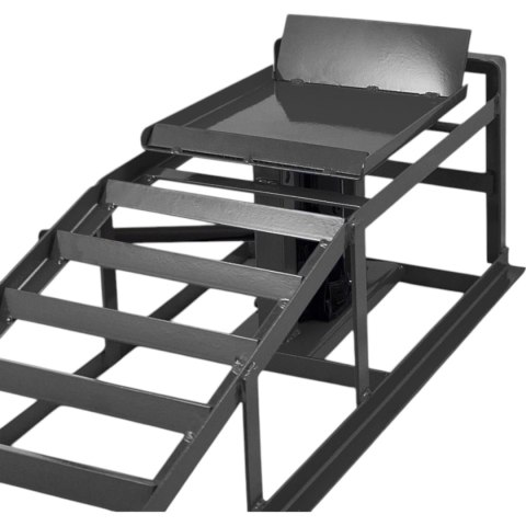 Rampy z podnośnikiem hydraulicznym grafitowe 2x2000 kg szerokość opony 22cm Rampy z podnośnikiem hydraulicznym grafitowe 2x2000 kg szerokość opony 22cm