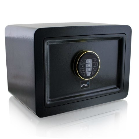 Sejf elektroniczny mini bituxx zamek szyfrowy klucz czarny do szafy ścienny Sejf elektroniczny mini bituxx zamek szyfrowy klucz czarny do szafy ścienny