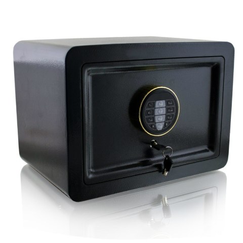 Sejf elektroniczny mini bituxx zamek szyfrowy klucz czarny do szafy ścienny Sejf elektroniczny mini bituxx zamek szyfrowy klucz czarny do szafy ścienny