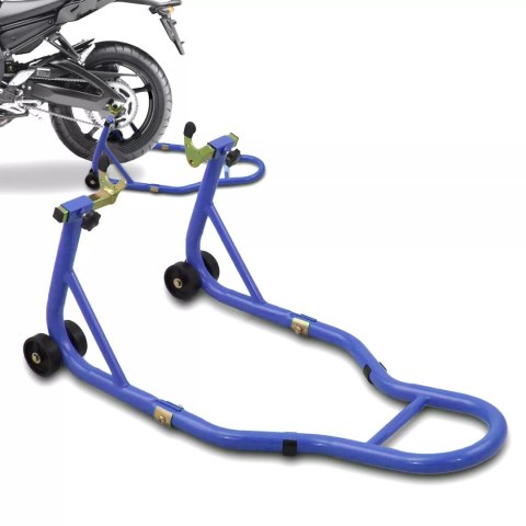 Stojak motocyklowy przedniego koła stalowy regulowany 250kg CERTYFIKOWANY Stojak motocyklowy przedniego koła stalowy regulowany 250kg CERTYFIKOWANY