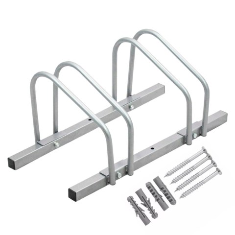 Stojak rowerowy na 2 rowery uniwersalny opony 35-60mm ścienny podłogowy Stojak rowerowy na 2 rowery uniwersalny opony 35-60mm ścienny podłogowy