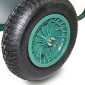 Taczka 100l stal ocynkowana koło pneumatyczne 40cm udźwig 150kg lekka 12kg