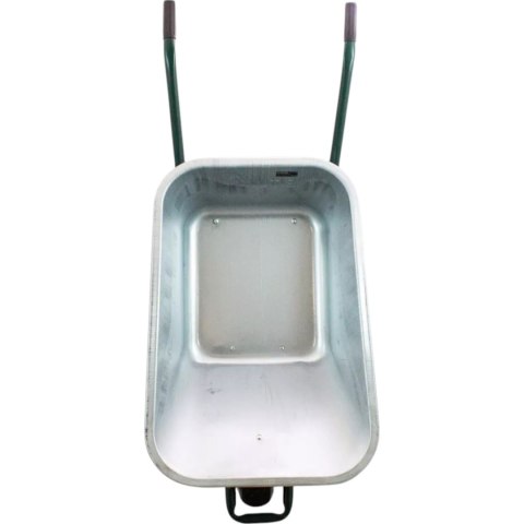 Taczka ogrodowa budowlana 100L 250kg stalowa koło pompowane wygodne uchwyty Taczka ogrodowa budowlana 100L 250kg stalowa koło pompowane wygodne uchwyty