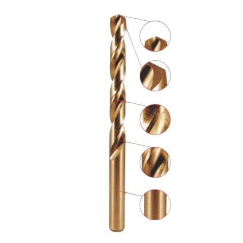 Wiertła kobaltowe 1-10mm 230el tytanowa powłoka skrzynka metalowa Wiertła kobaltowe 1-10mm 230el tytanowa powłoka skrzynka metalowa