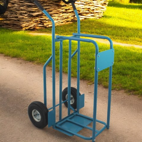 Wózek do drewna transportowy 2w1 z szuflą stalowy 100kg koła pneumatyczne Wózek do drewna transportowy 2w1 z szuflą stalowy 100kg koła pneumatyczne