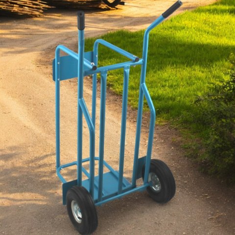 Wózek do drewna transportowy 2w1 z szuflą stalowy 100kg koła pneumatyczne Wózek do drewna transportowy 2w1 z szuflą stalowy 100kg koła pneumatyczne
