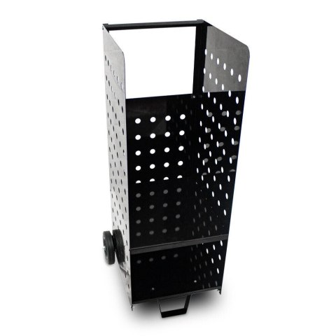 Wózek na drewno kominkowe 100 kg metalowy z gumowanymi kółkami solidny Stal Wózek na drewno kominkowe 100 kg metalowy z gumowanymi kółkami solidny Stal