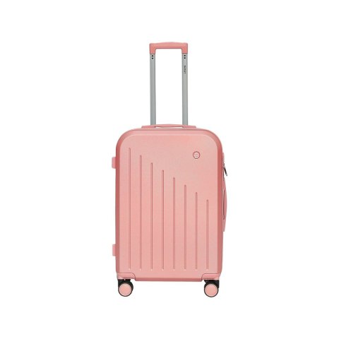 Zestaw 3 walizek podróżnych różowe ABS M L XL lekki komplet podróżny BARUT Zestaw 3 walizek podróżnych różowe ABS M L XL lekki komplet podróżny BARUT